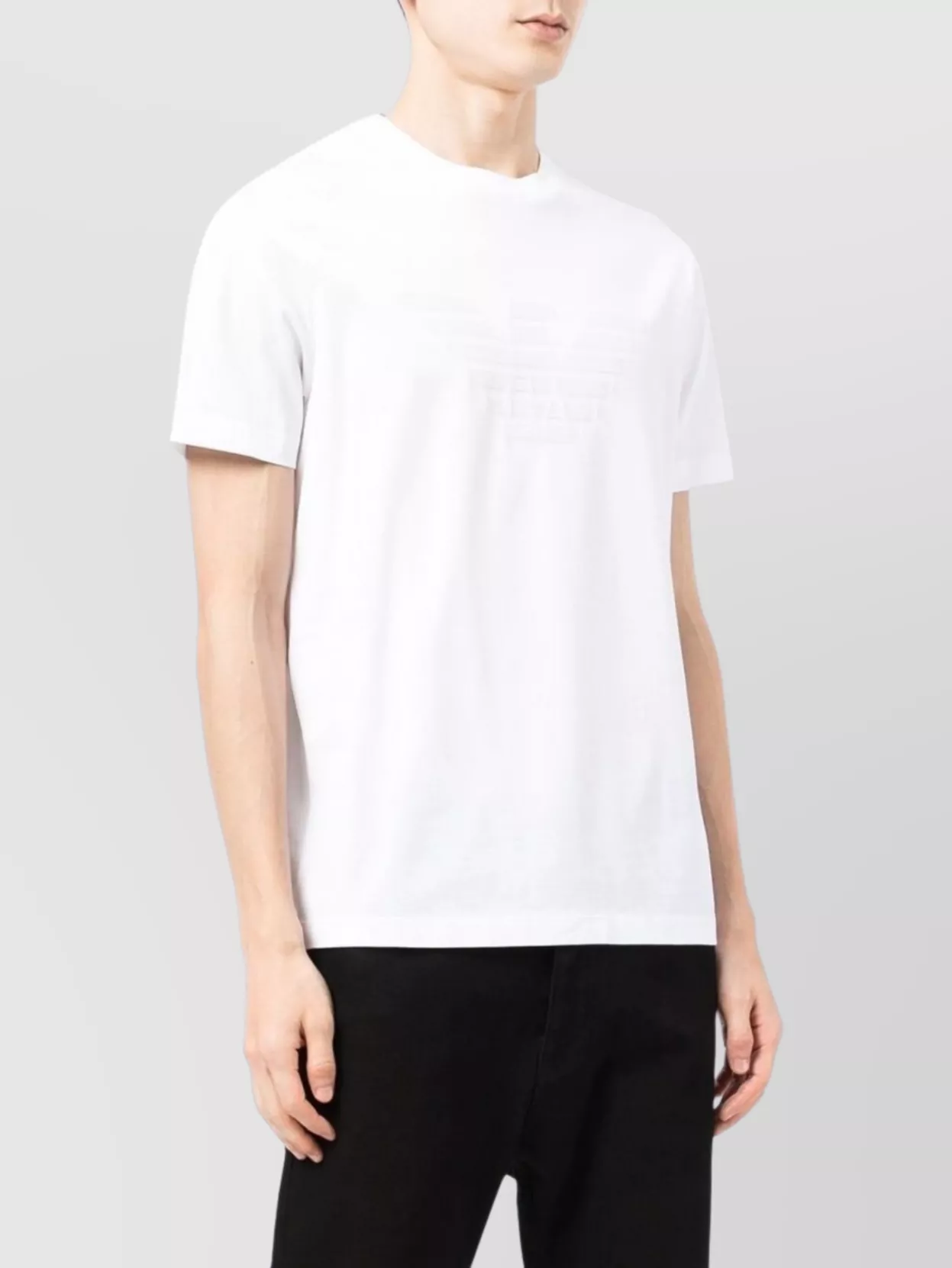 Emporio Armani Cotton Crew Neck T-Shirt