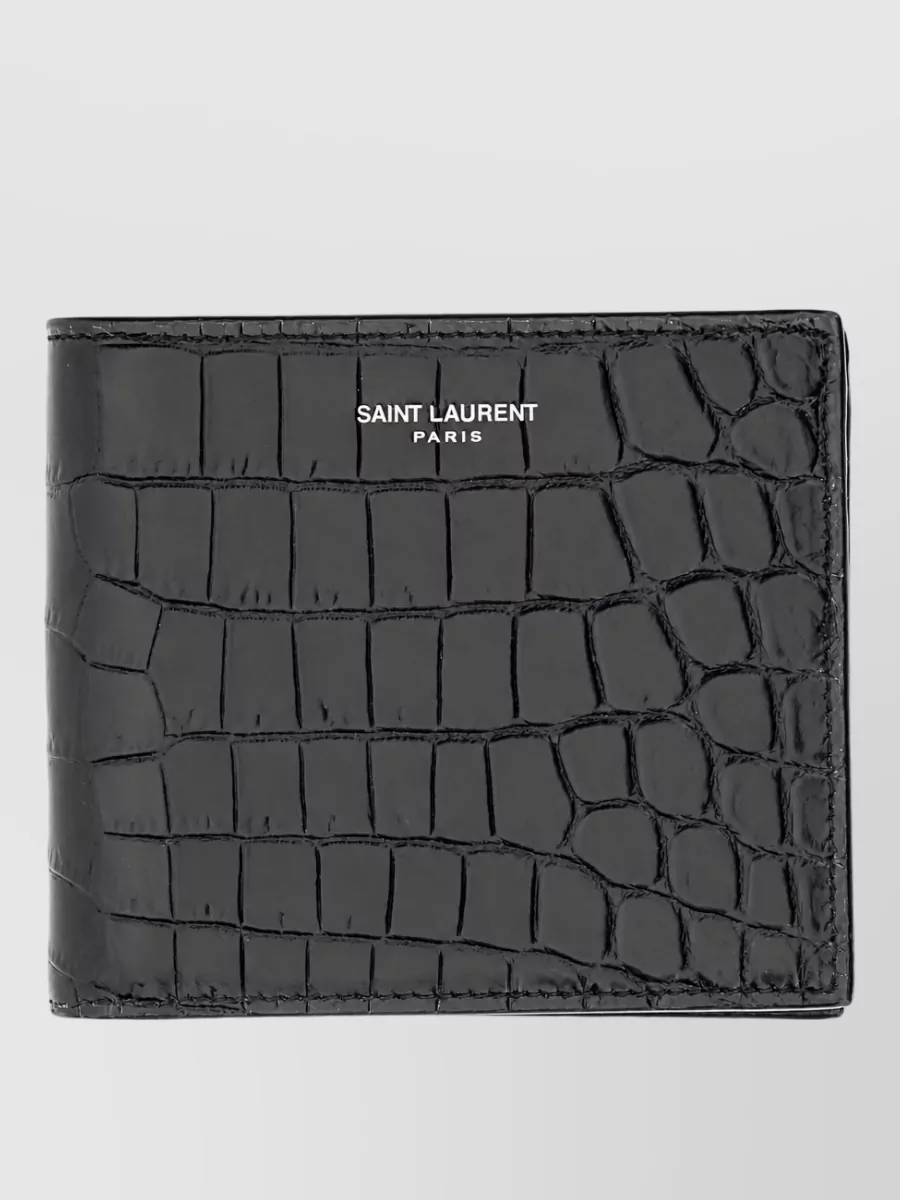 Saint Laurent leather bifold wallet