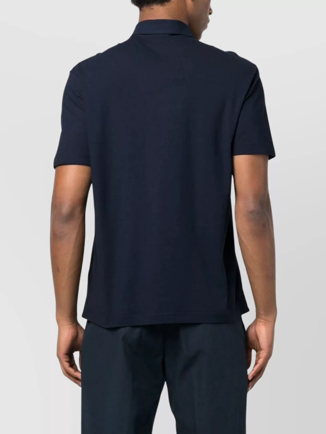 Herno Lightweight Polo Shirt With Collar