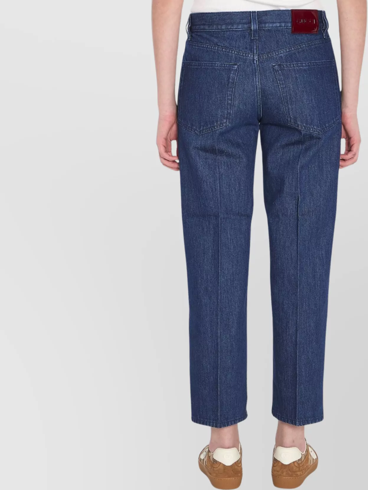 Gucci Certified Cotton Denim Jeans In Blue