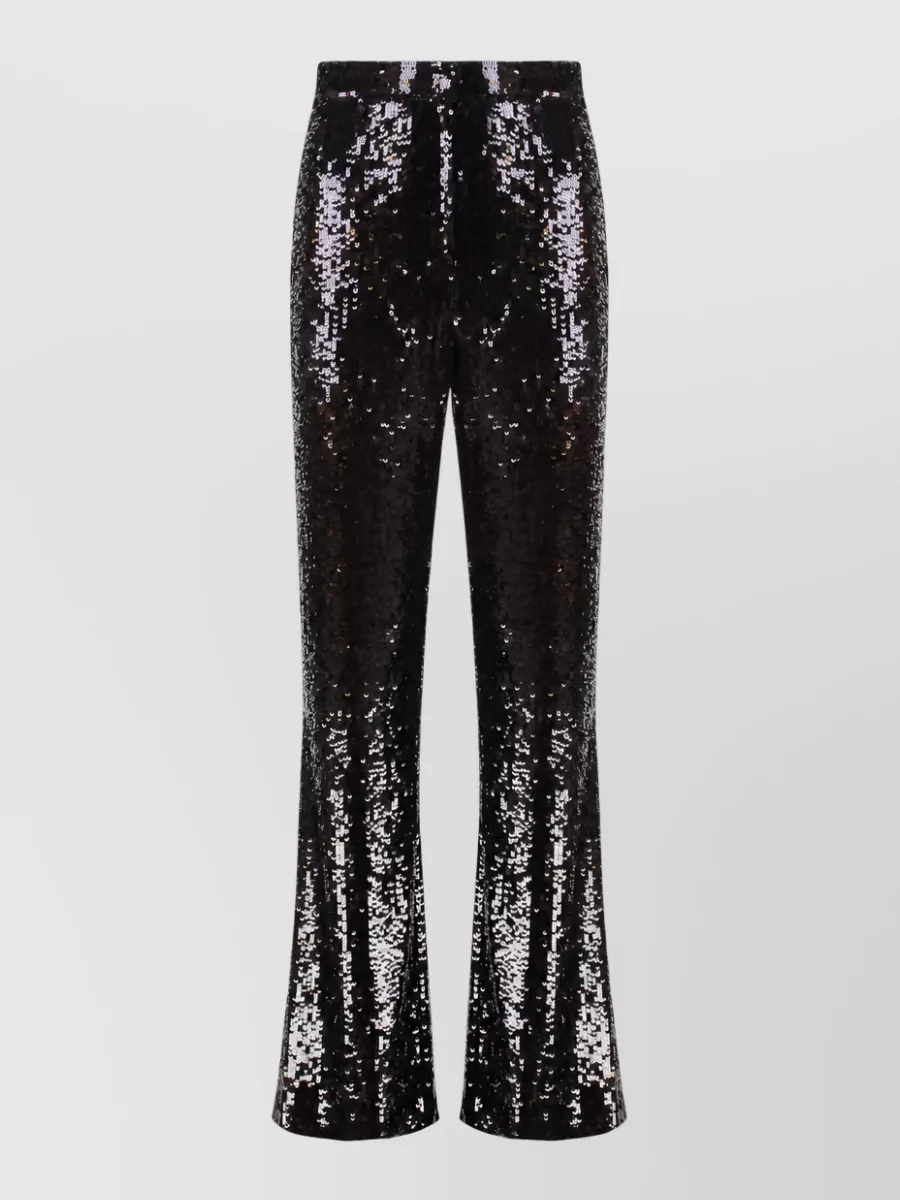 Nili Lotan sequined flared trousers