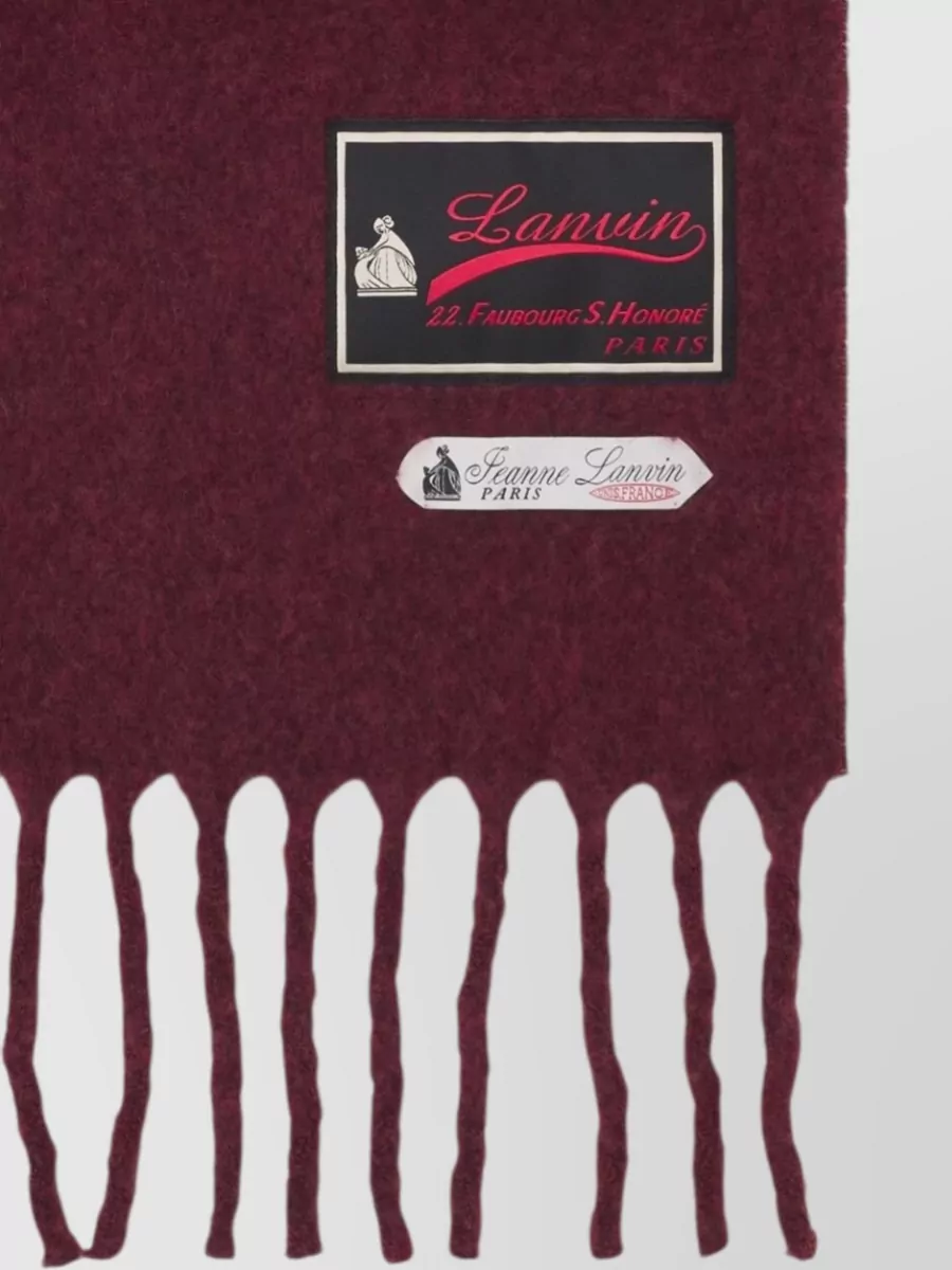 Lanvin Alpaca Wool Scarf