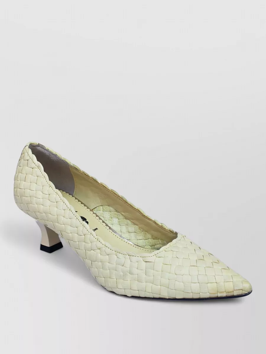 La Rose wooden pumps
