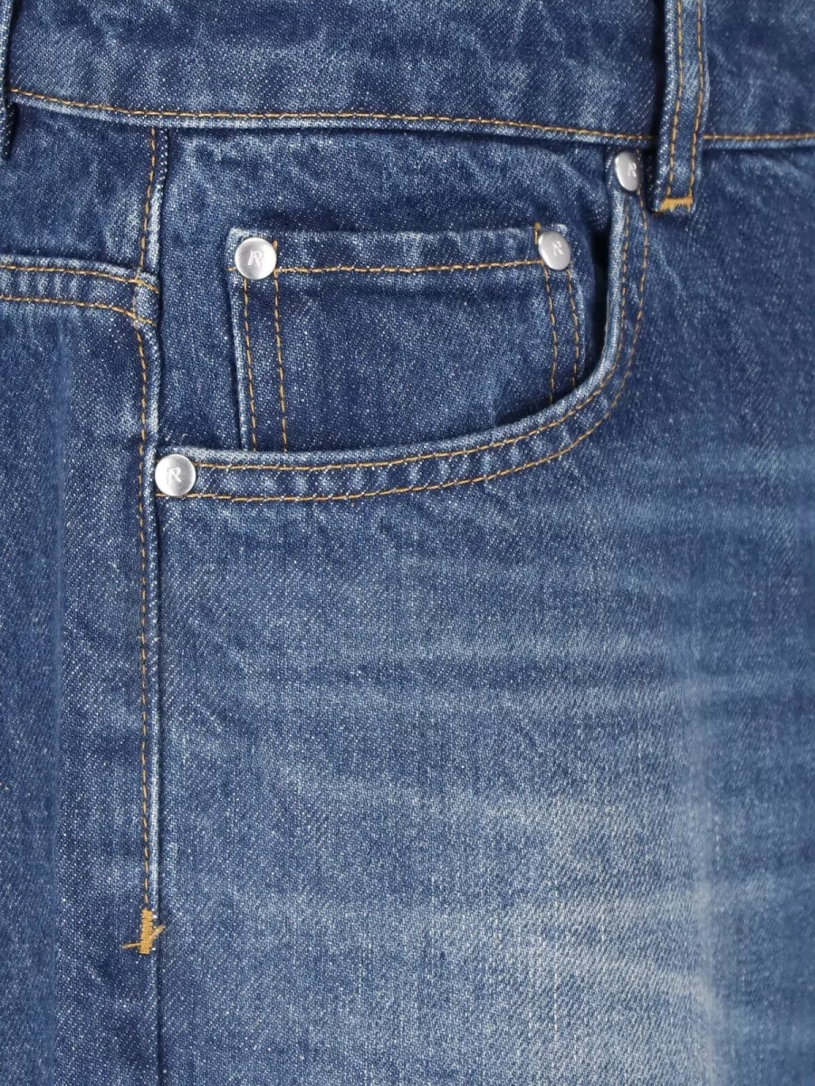 Represent Straight-Leg Denim Jeans