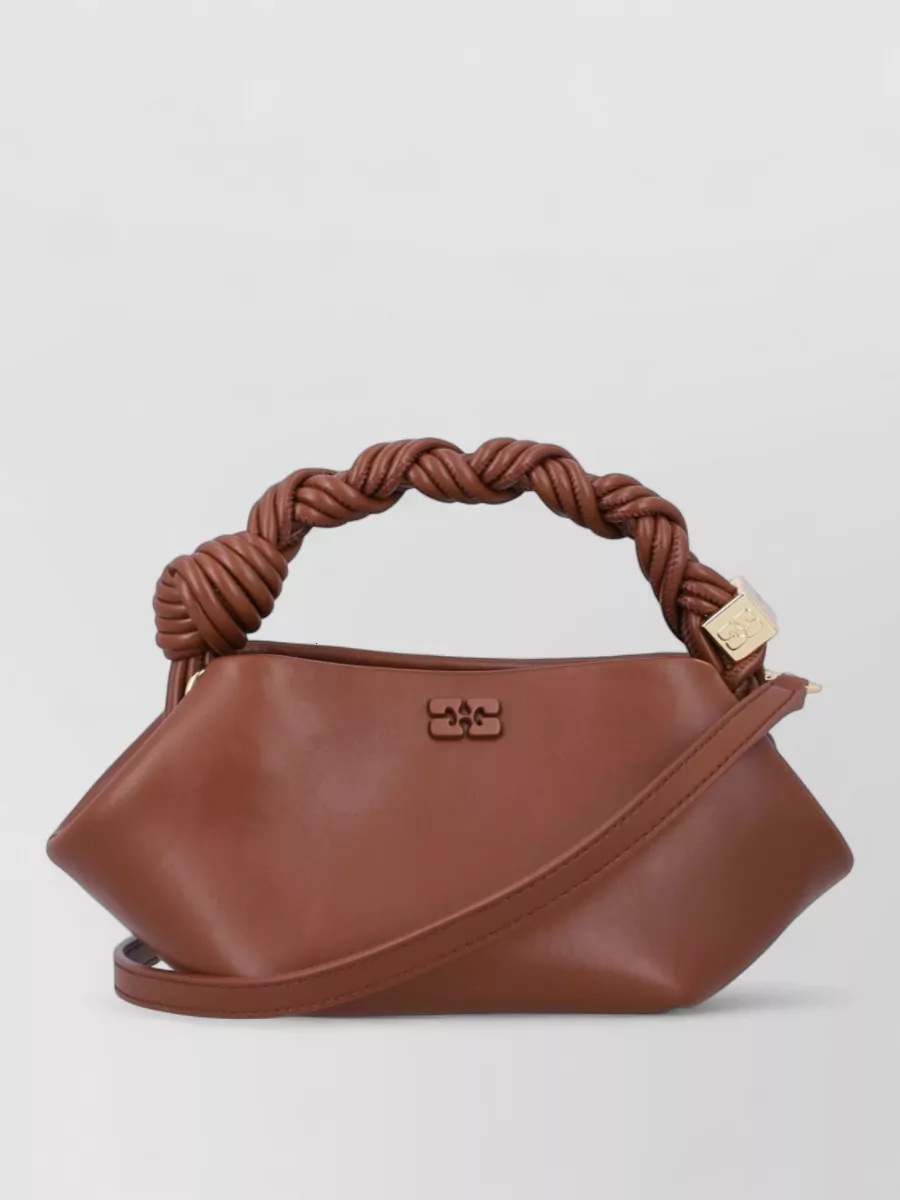 Ganni Bou Mini Leather Shoulder Bag