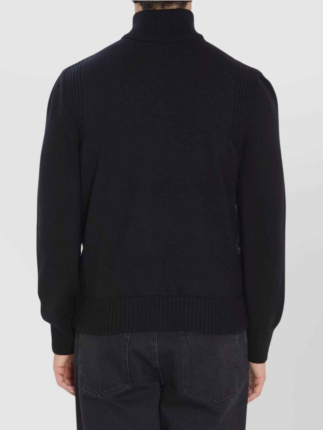 Moncler Padded Cardigan With Ribbed Collar And Cuffs