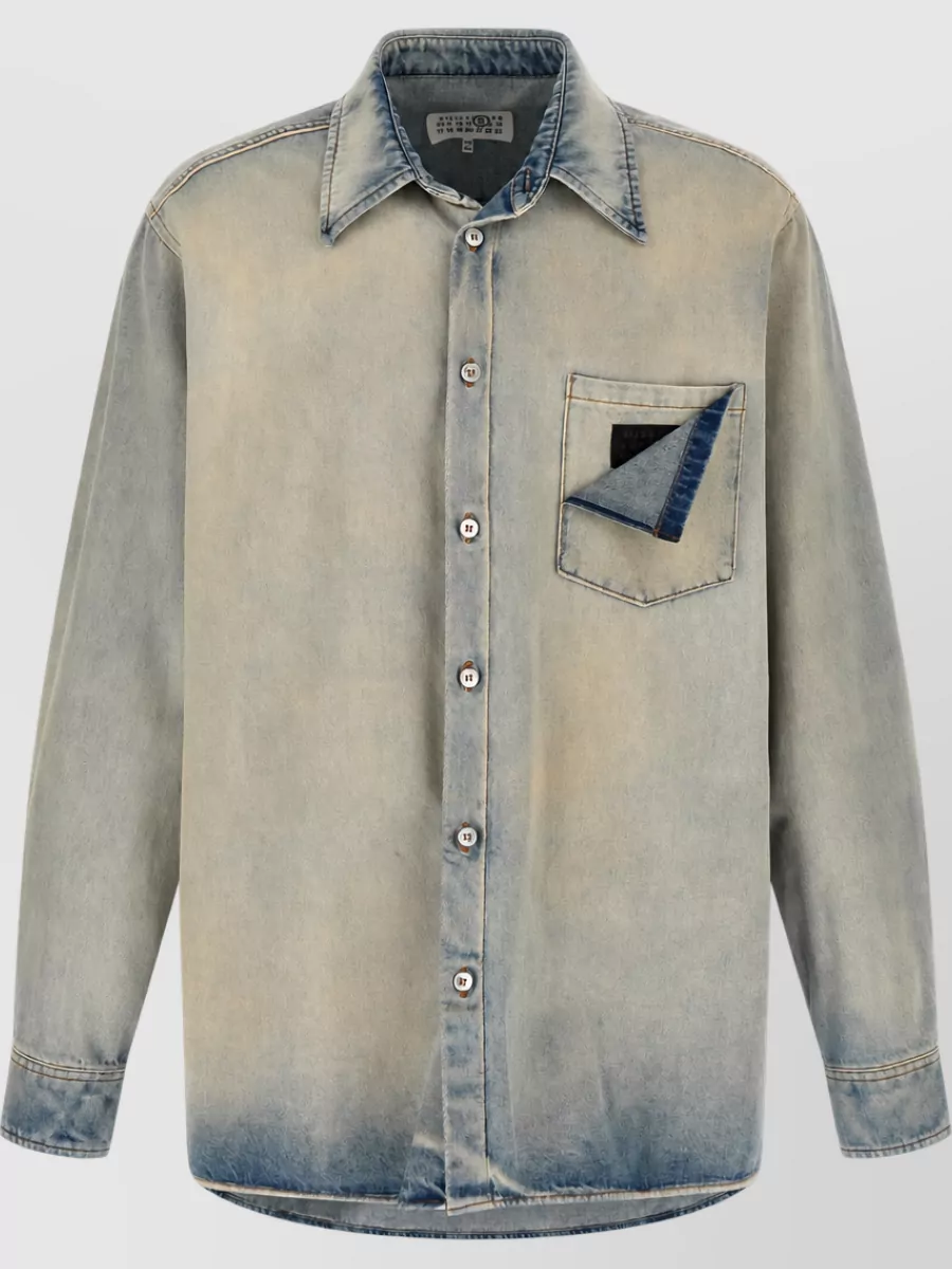 Mm6 Maison Margiela Denim Shirt
