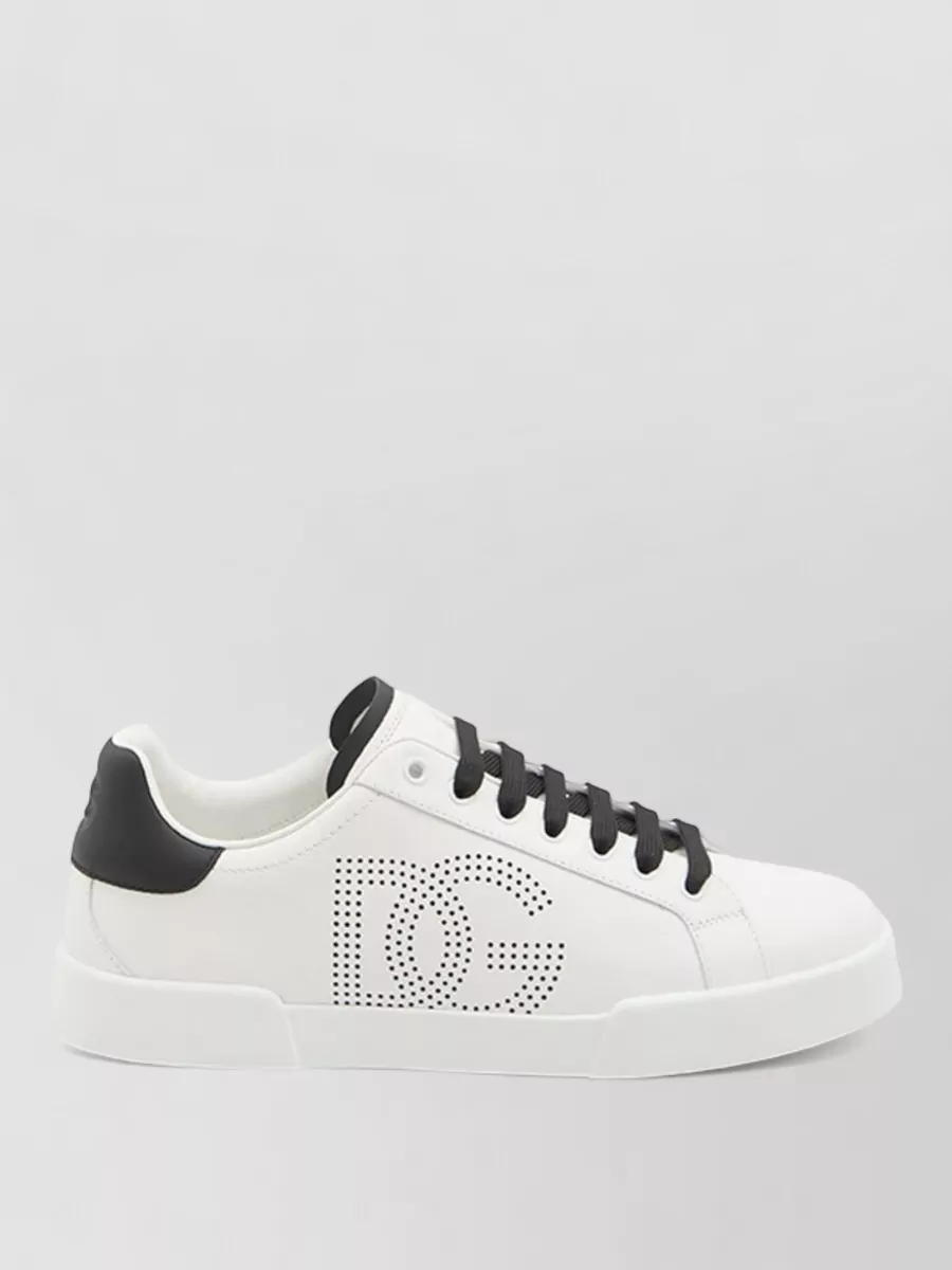 Dolce&Gabbana leather low-top sneakers
