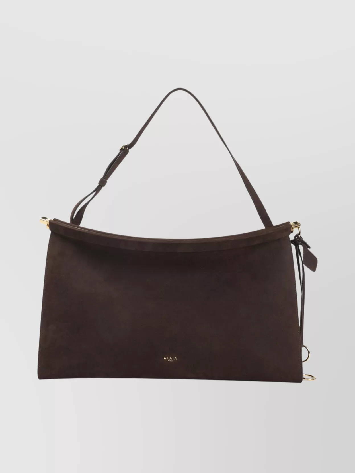 Alaïa East West L Leather Shoulder Bag