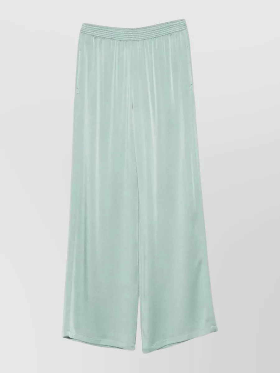 Fabiana Filippi satin wide-leg trousers
