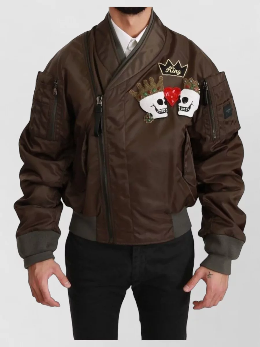 Dolce&Gabbana sequined bomber jacket