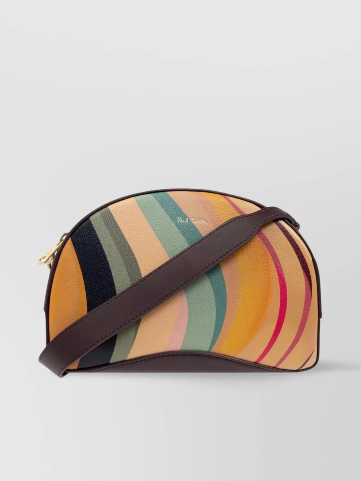 Paul Smith Swirl Leather Crossbody Bag