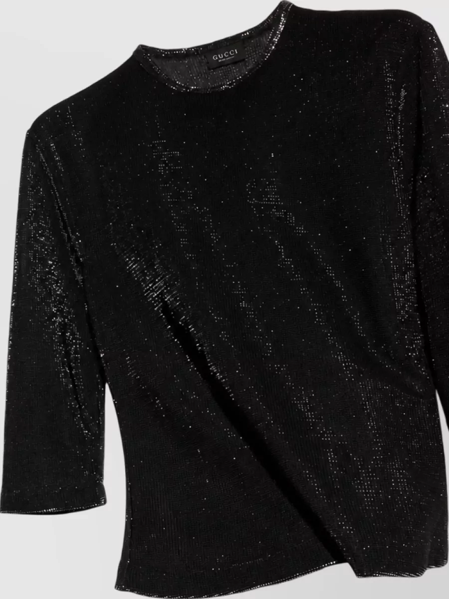 Gucci Iridescent Jersey Top