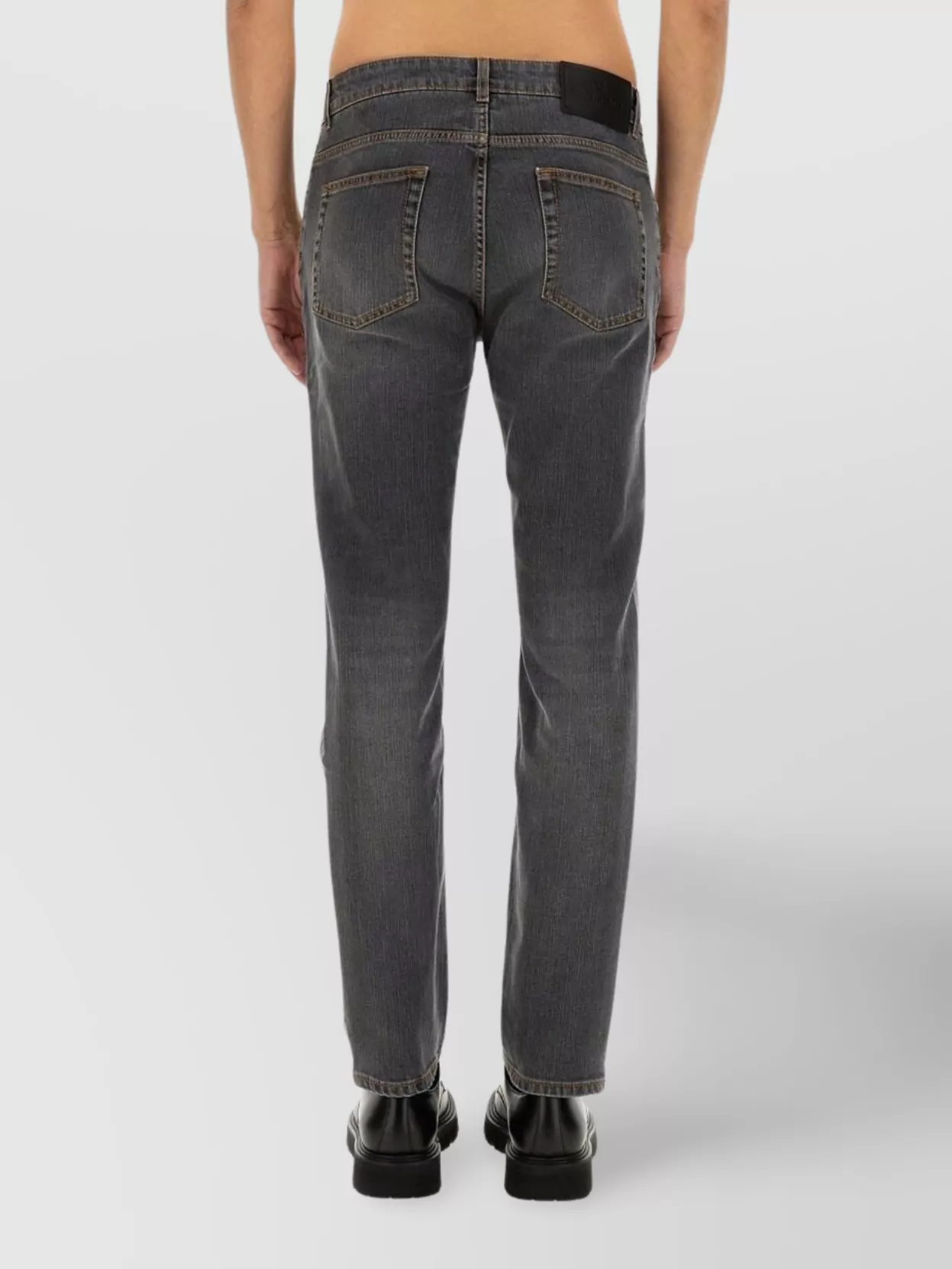 Etro Regular Fit Denim Jeans With Faded Effect