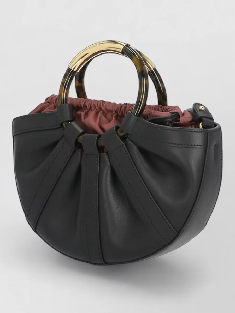 Coccinelle Leather Bucket Bag