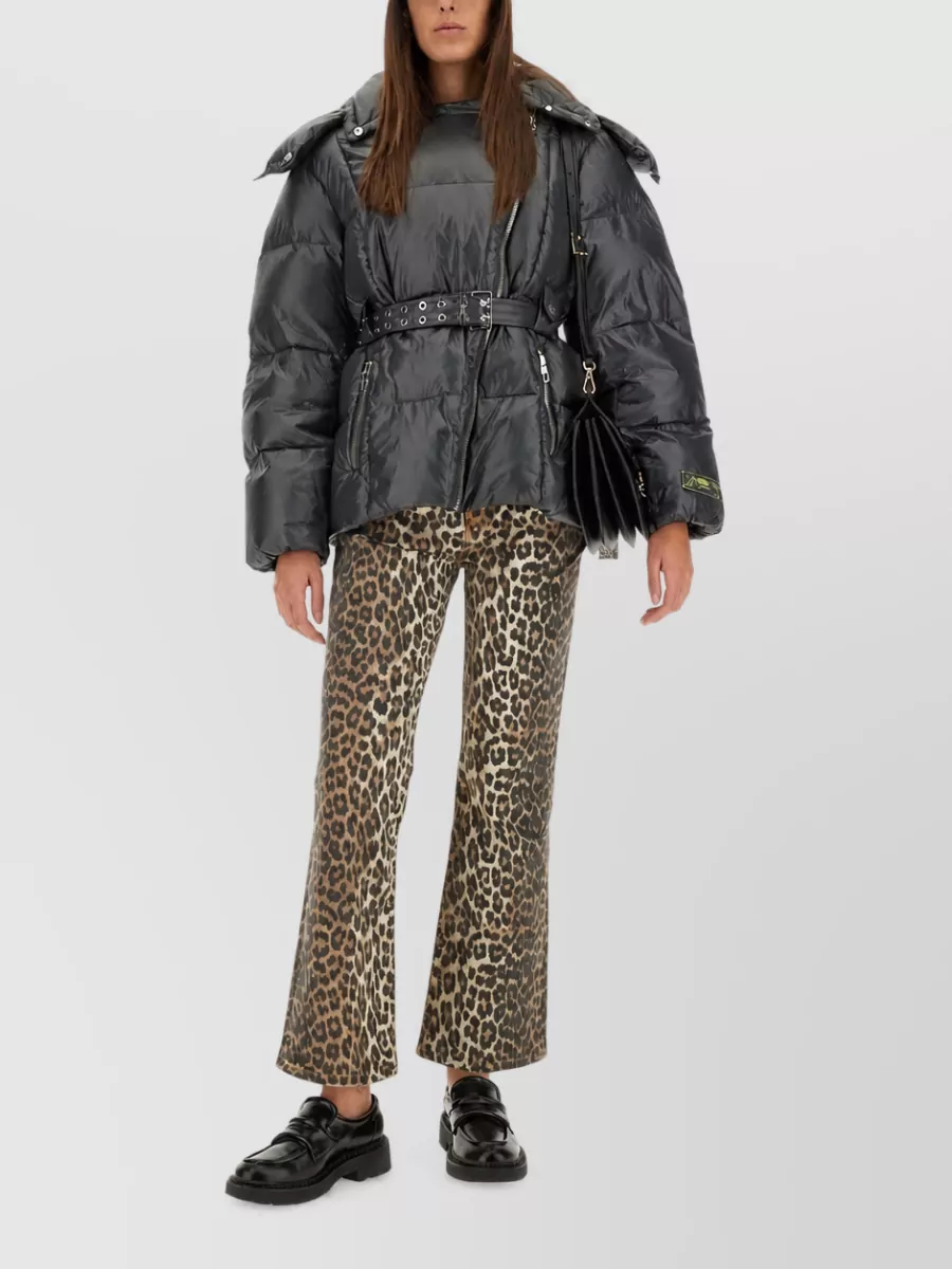 Ganni quilted puffer jacket