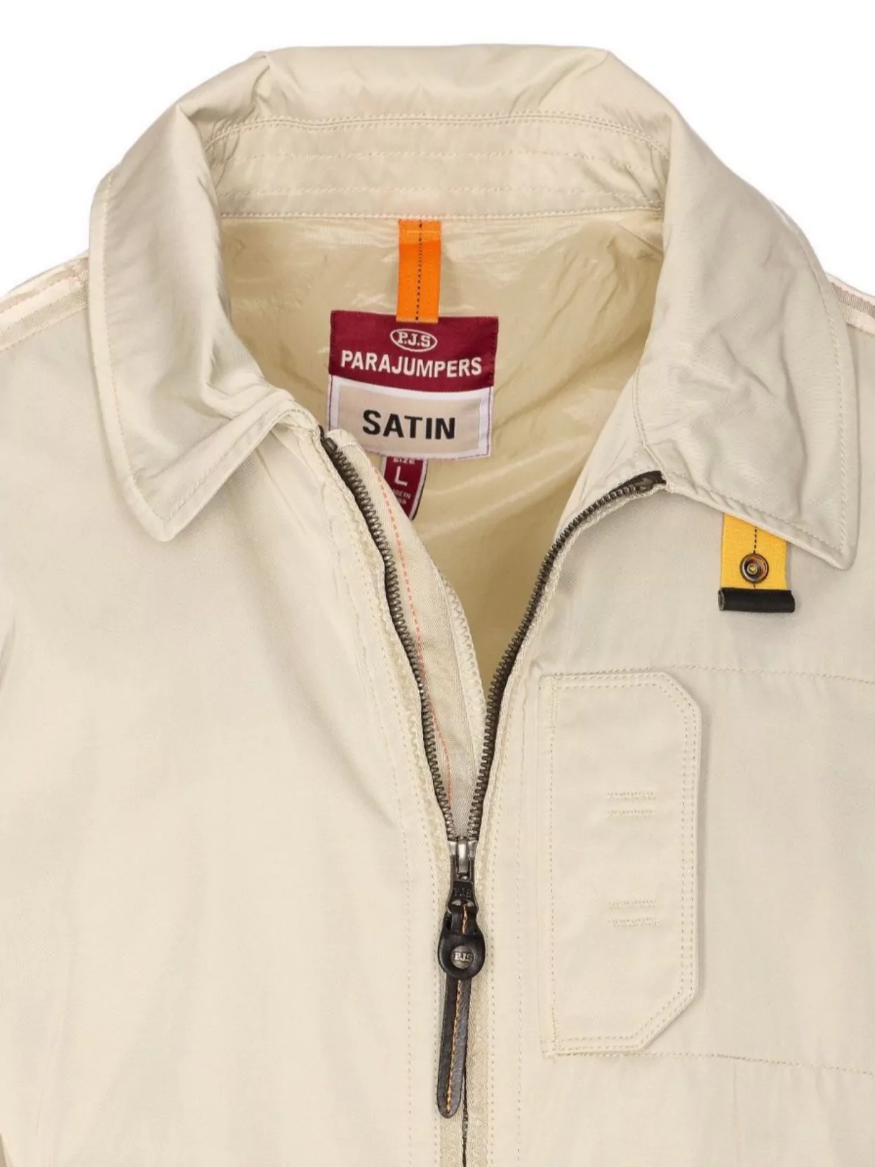 Parajumpers Bound Jacket With High Collar And Zip Pockets