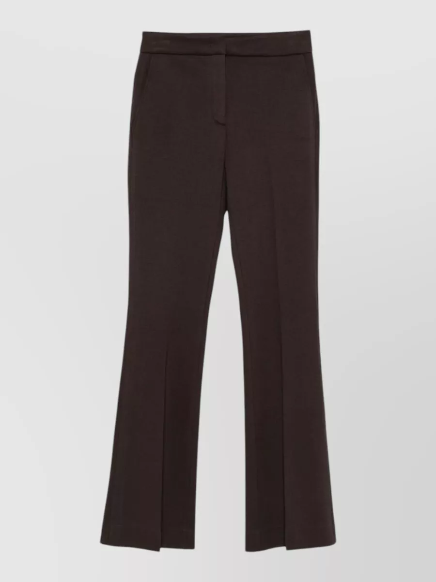Via Masini 80 Straight-Leg Trousers