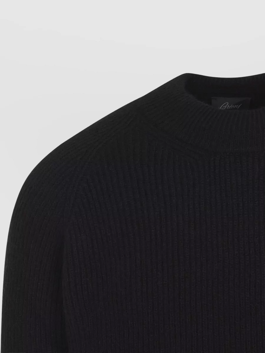 Brioni Chunky Ribbed Cashmere Jumper