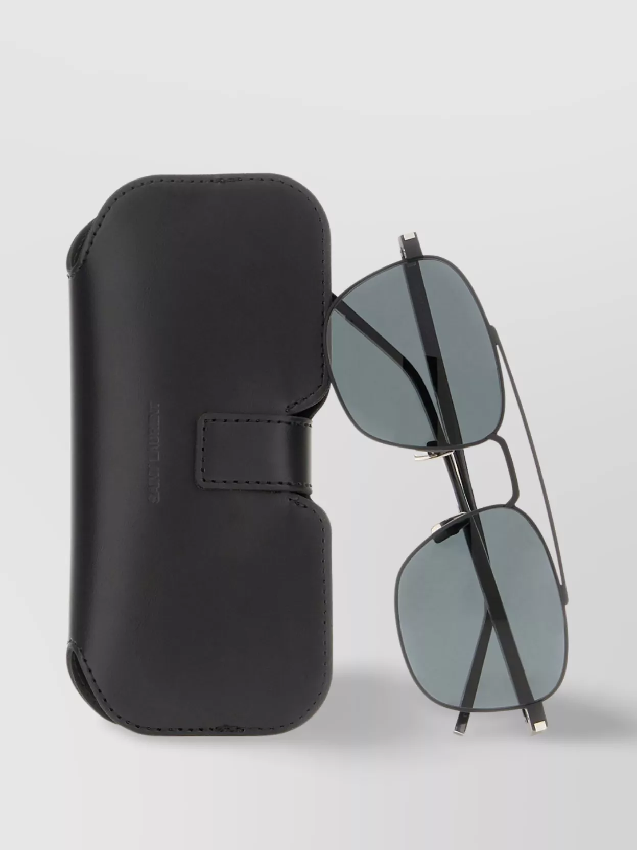 Saint Laurent Metal Sunglasses Double Bridge