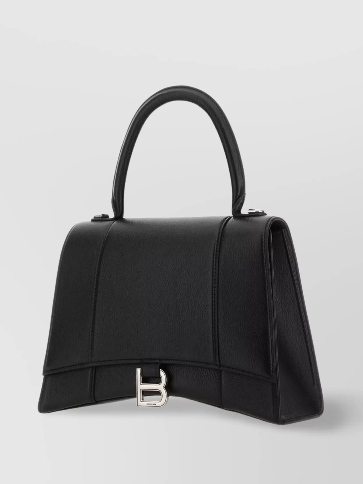 Shop Balenciaga Hourglass Handbag With Structured Silhouette And Top Handle