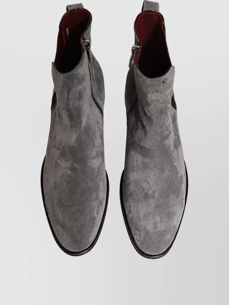 Dolce&Gabbana Suede Leather Chelsea Boots