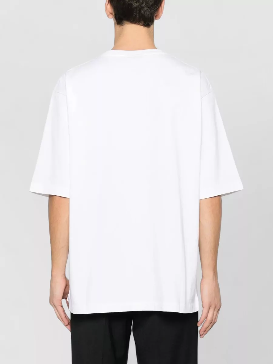 Dsquared2 Crew Neck Short Sleeve Straight Hem T-Shirt