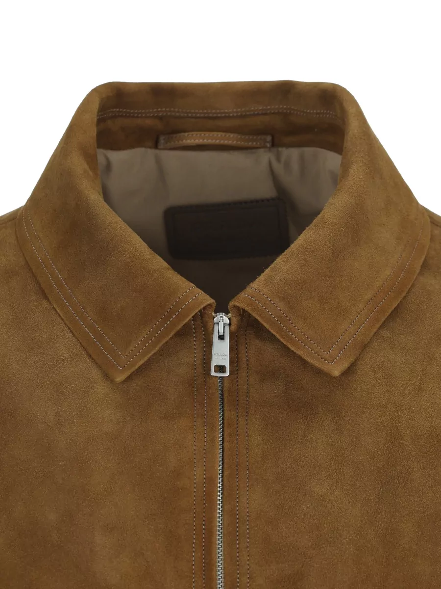 Prada Leather Blazer