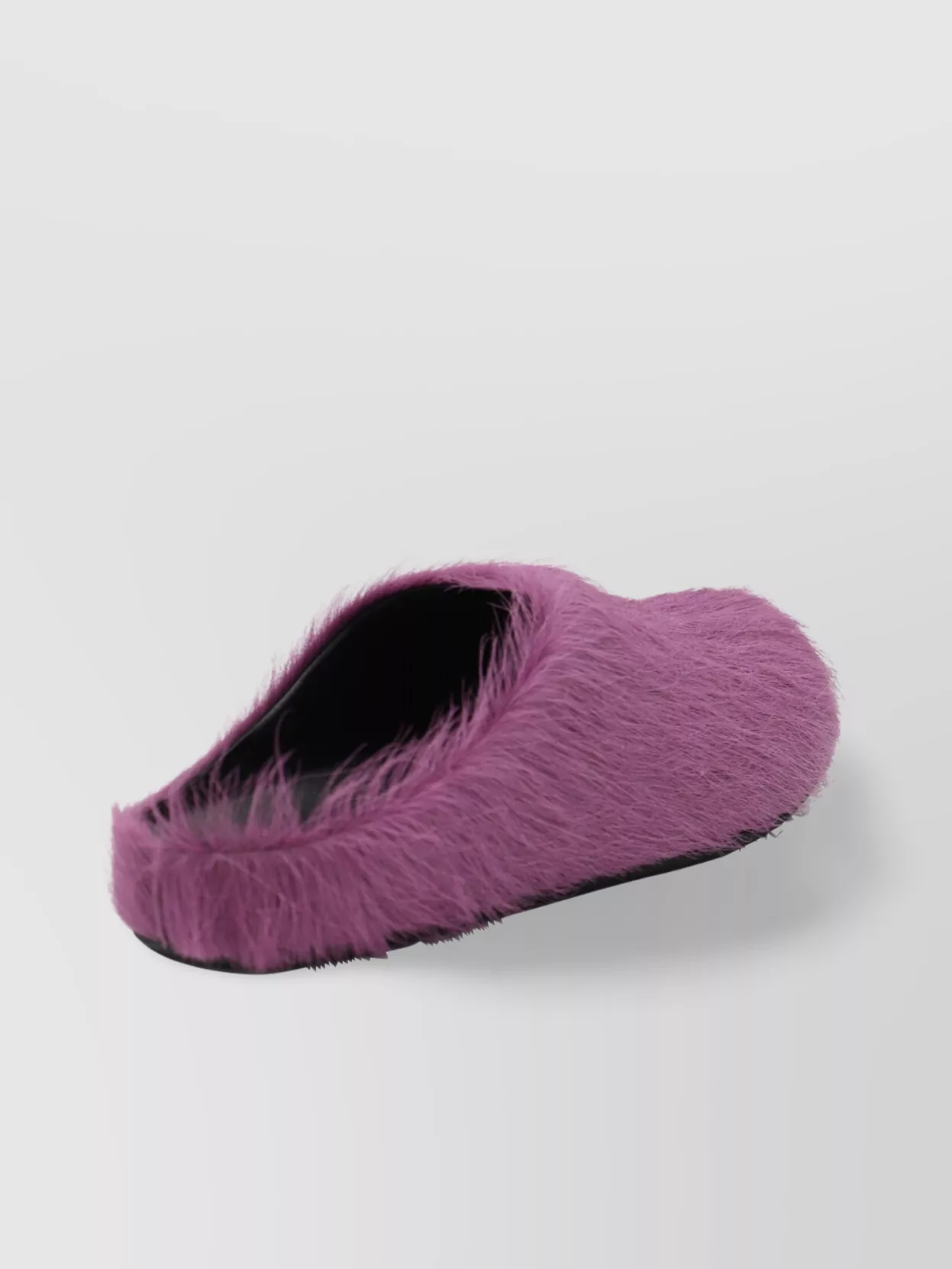 Marni Faux Fur Heel Slippers