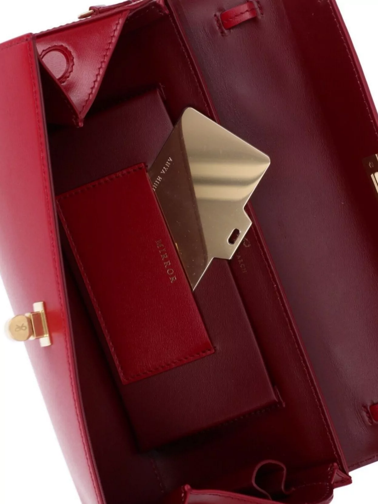 Anya Hindmarch Handle Structured Silhouette Shoulder Bag