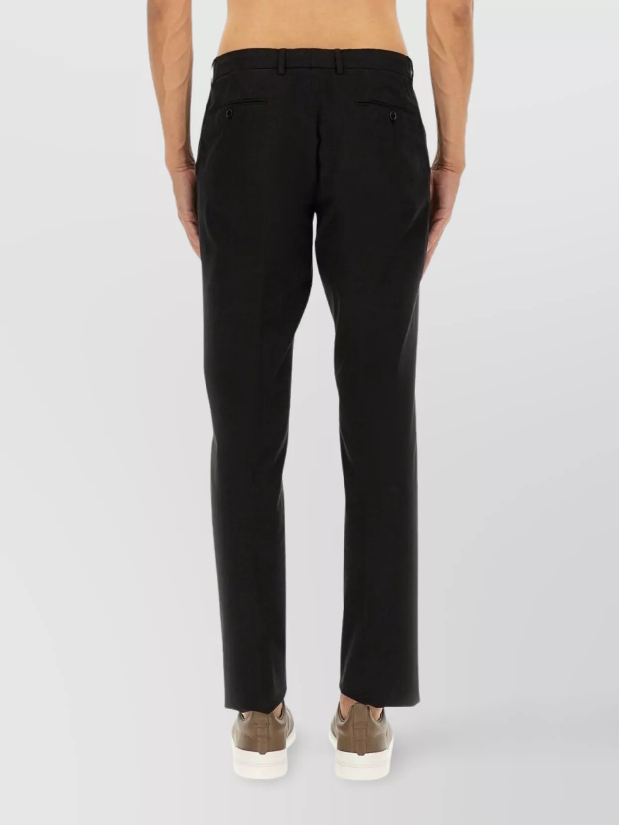 Zegna Tailored Trousers With Side And Back Pockets