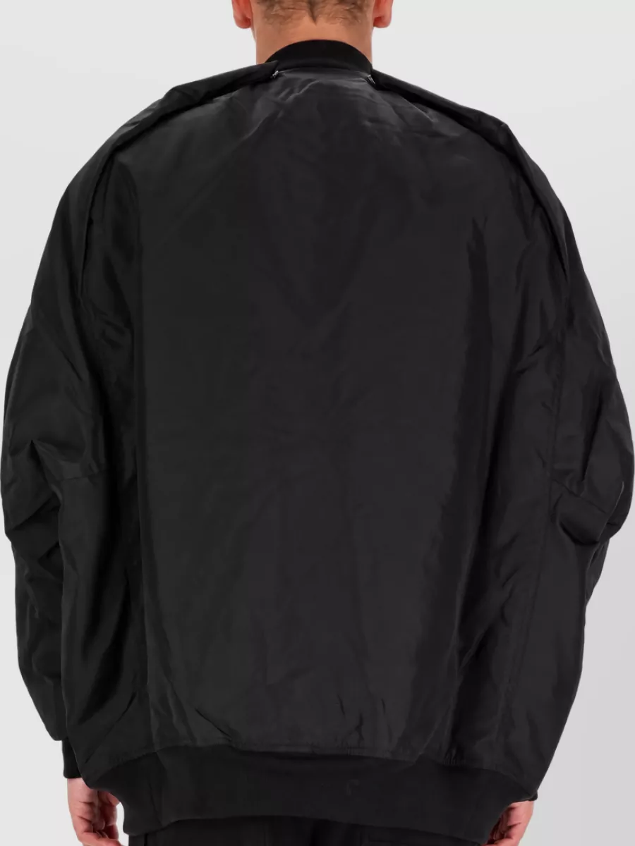 Rick Owens Drkshdw Convertible Nylon Bomber Jacket