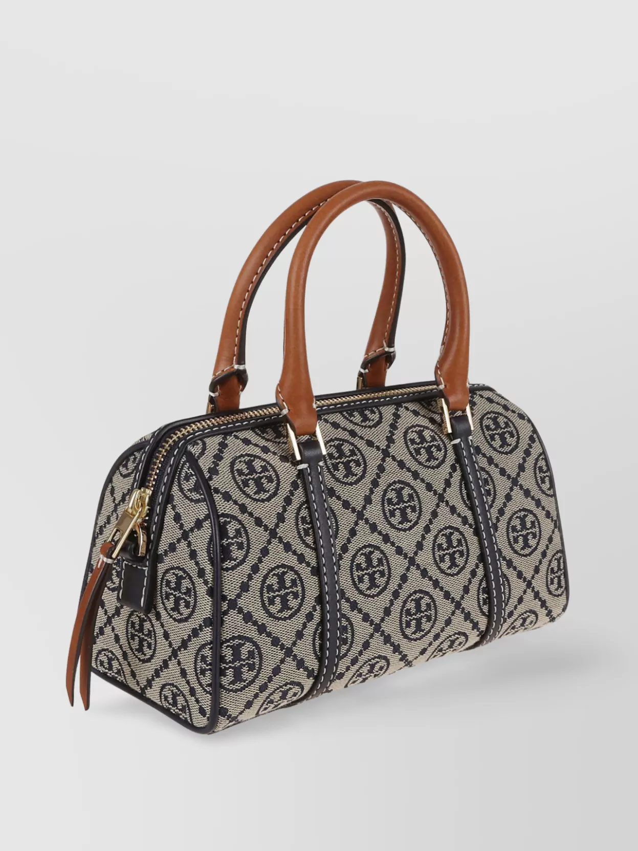 Tory Burch Monogramme Mini Barrel Bag