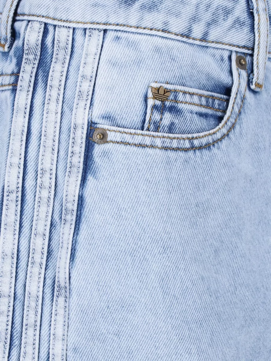 Adidas Denim Knee-Length Skirt