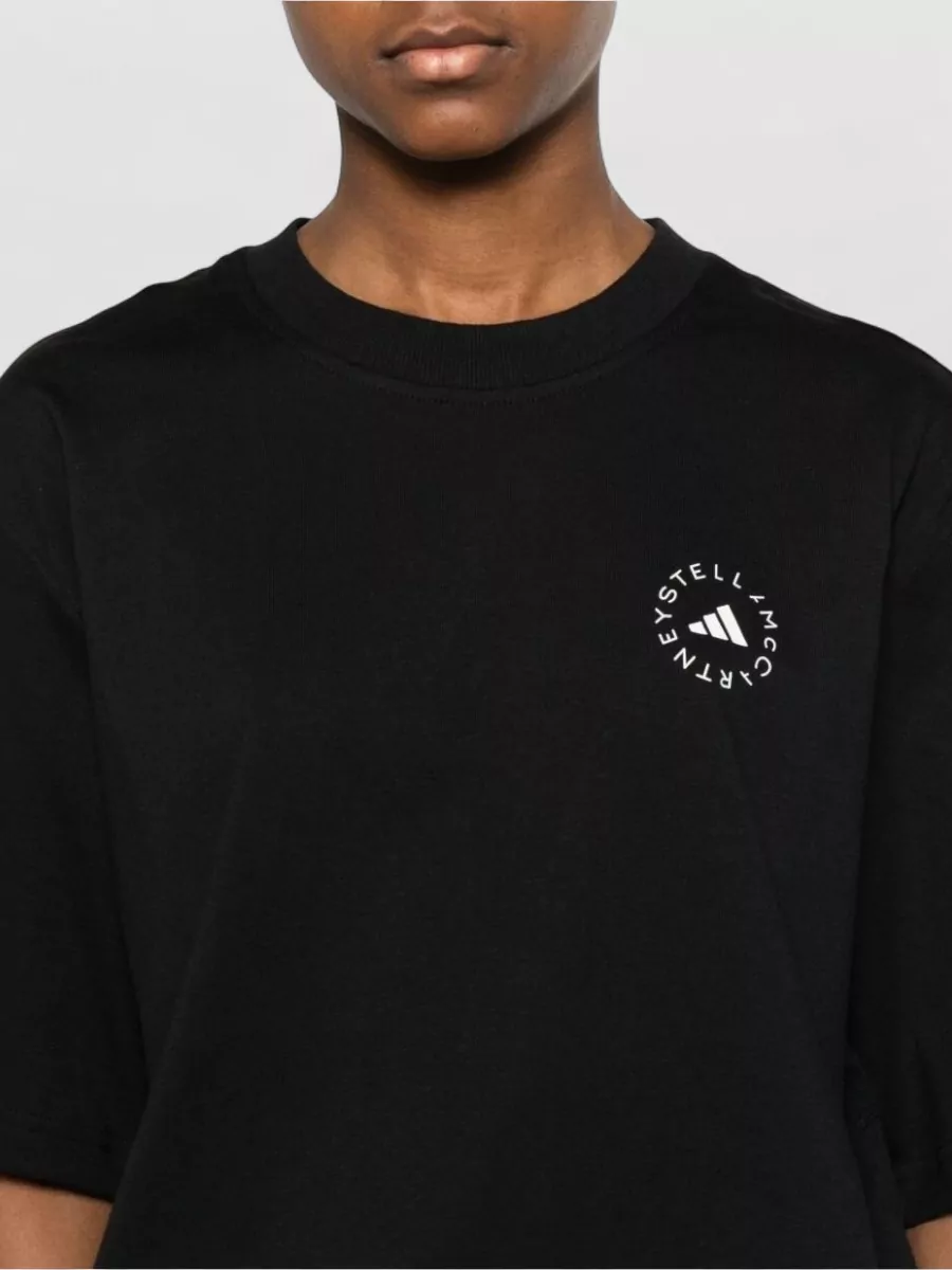 Adidas By Stella Mccartney Organic Cotton Logo T-Shirt