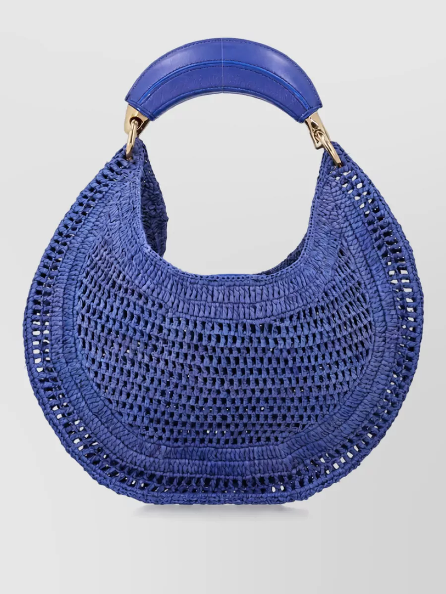Chloé Summer Banana Embroidered Tote Bag