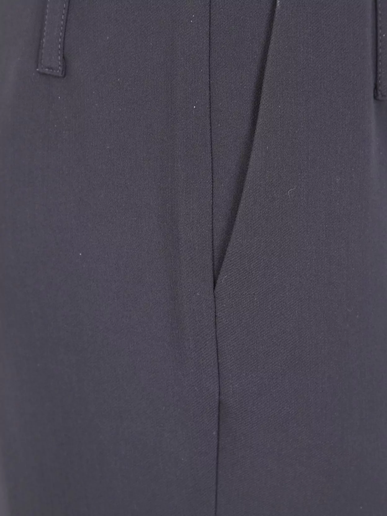 Mugler Straight Leg Trousers Featuring Front Crease