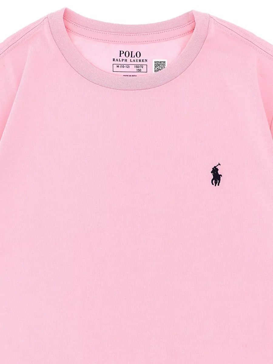 Polo Ralph Lauren Logo Embroidery Cotton Jersey T-Shirt
