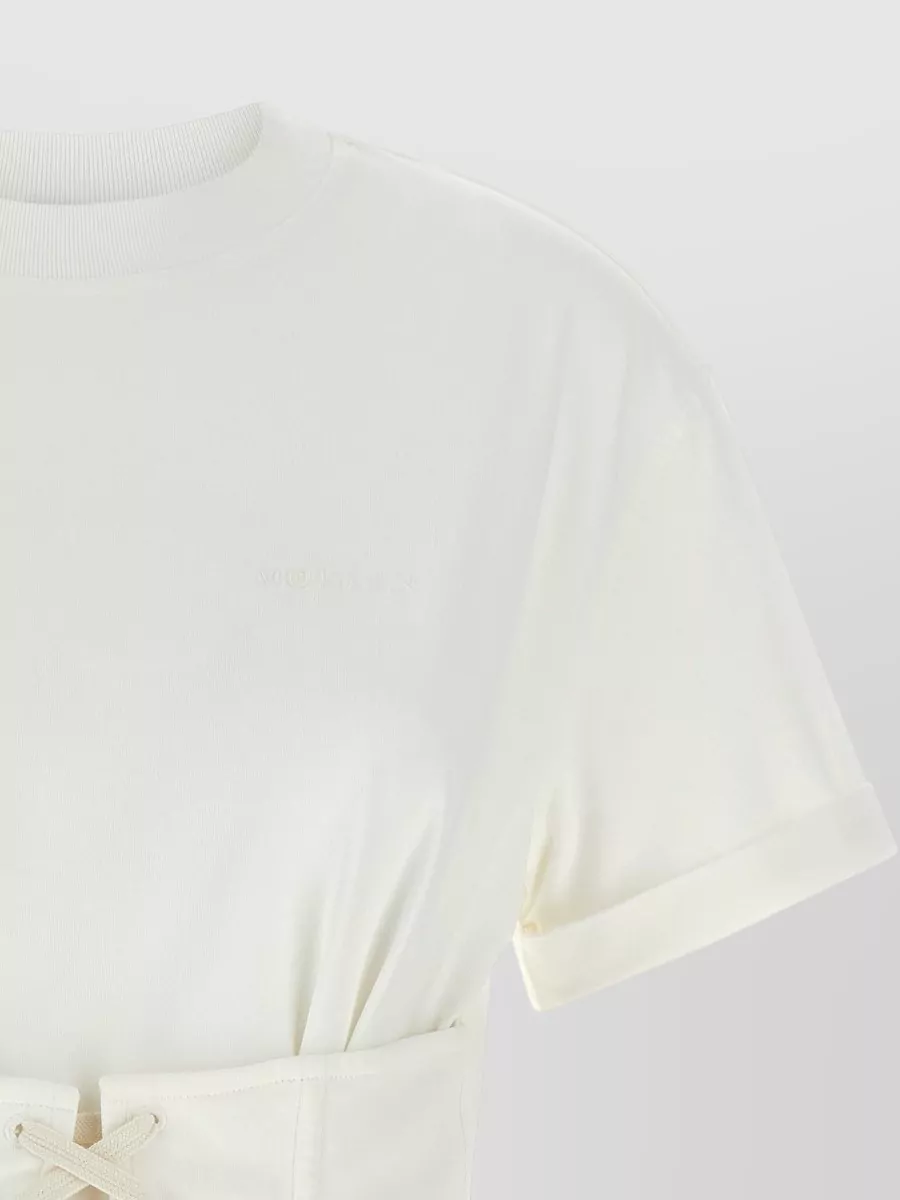Mc Queen Cotton Corset T-Shirt
