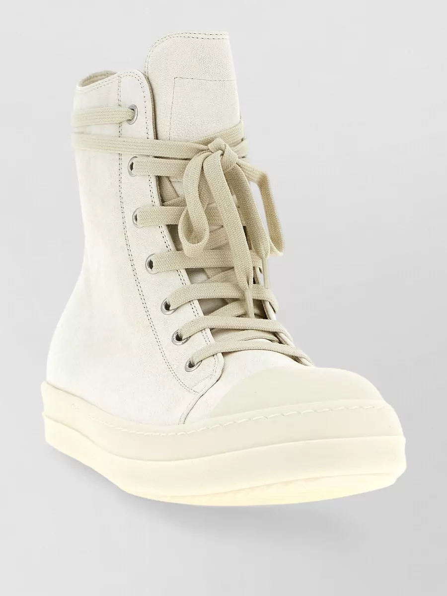 Rick Owens leather sneakers
