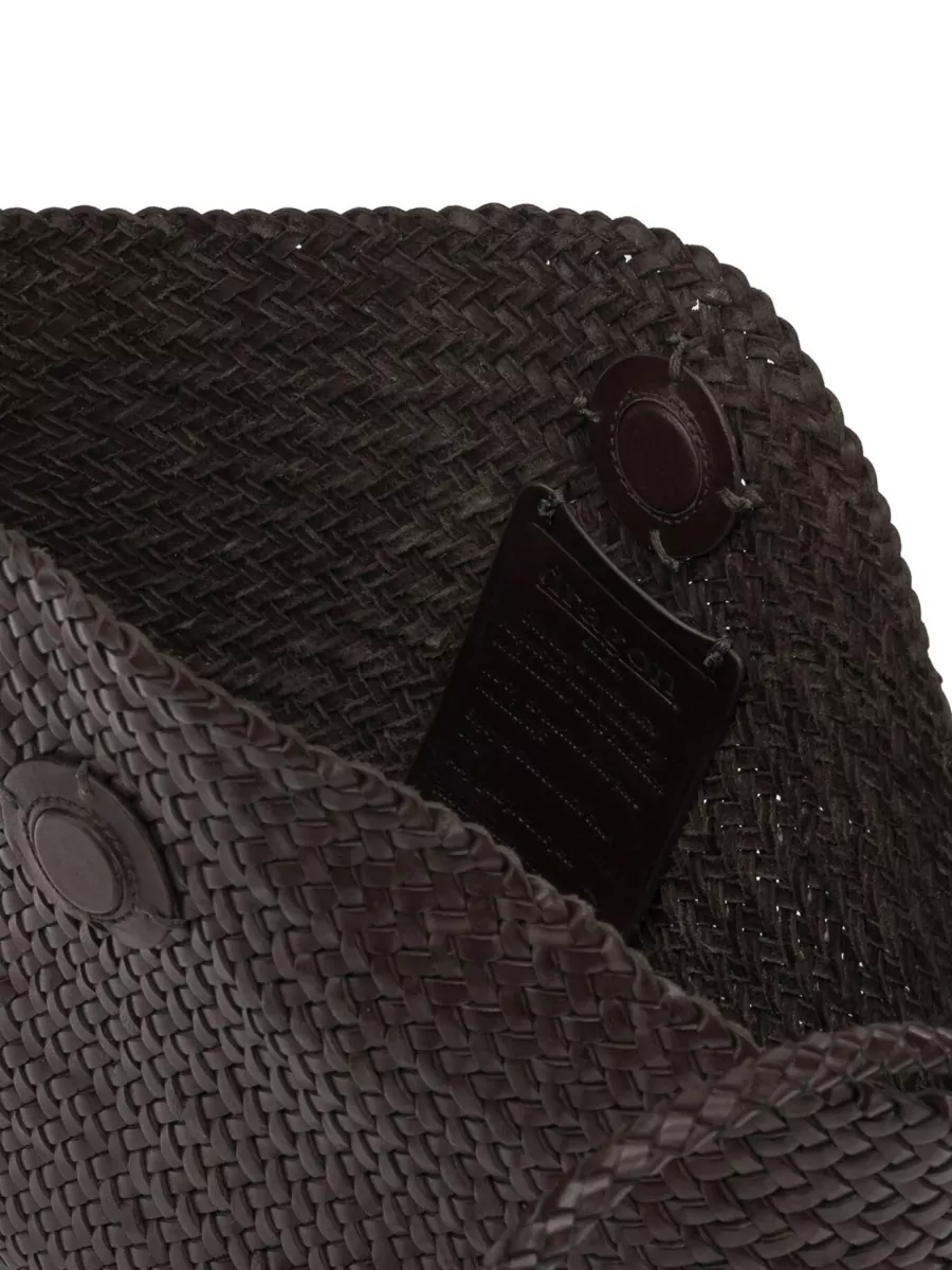 Dragon Diffusion Woven Texture Shoulder Bag Single Strap