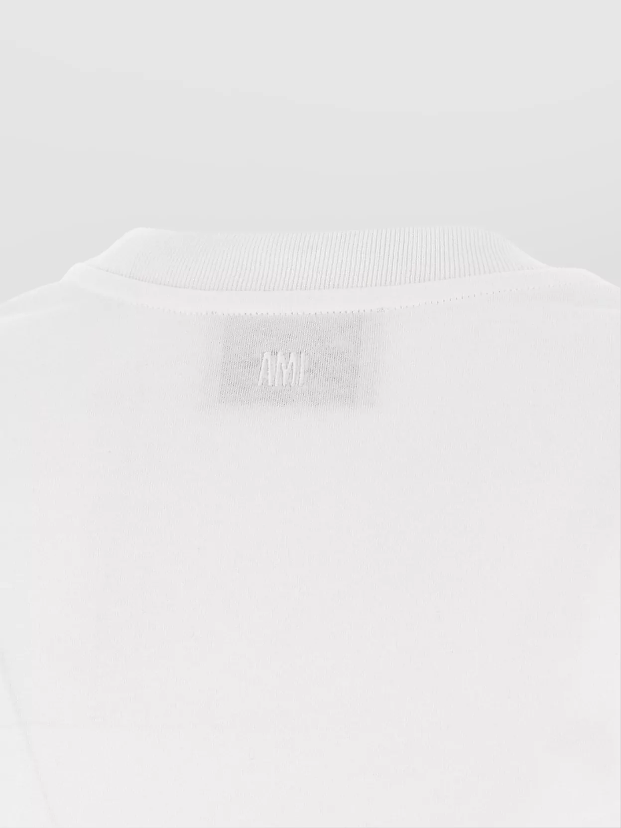 Ami Paris Heart Friend Cropped T-Shirt