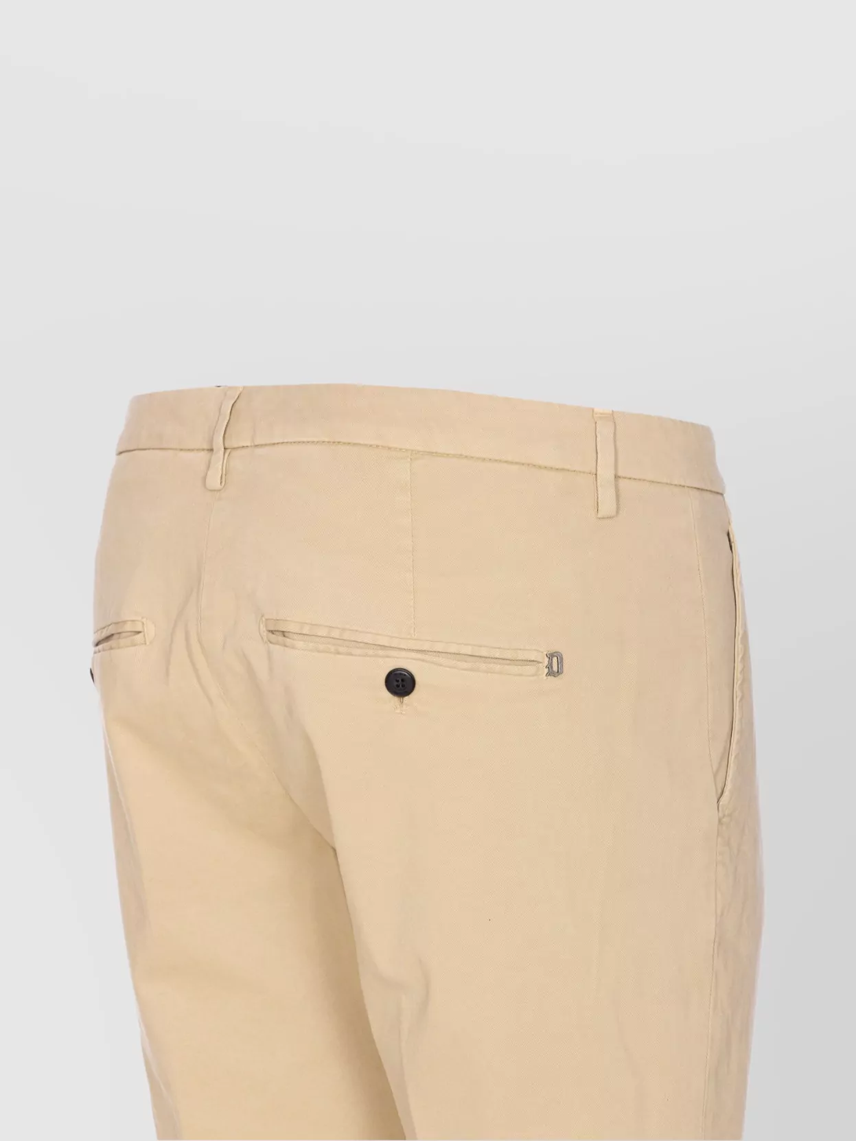 Dondup Tailored Trousers With Pockets And Belt Loops