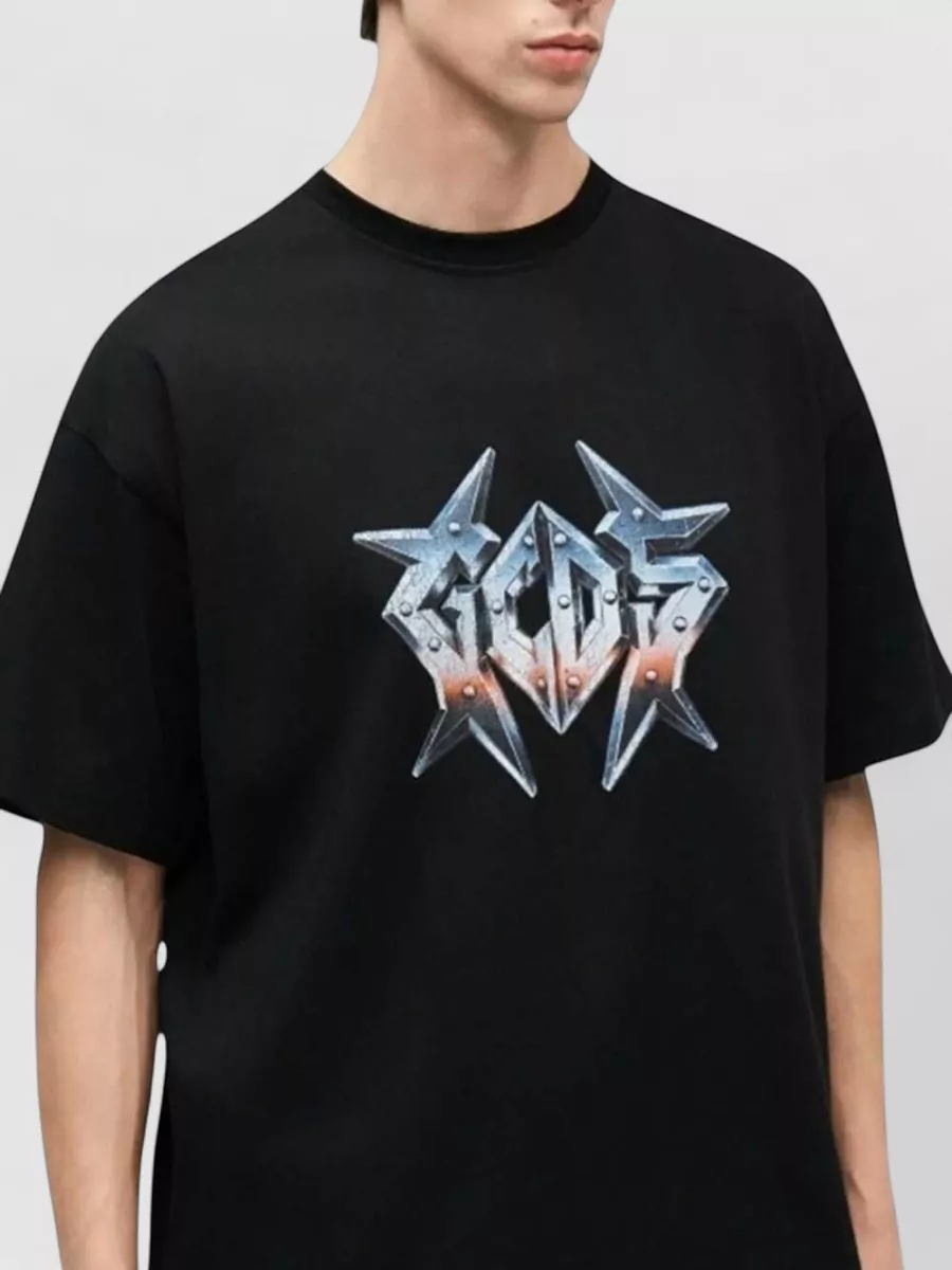 Gcds Cotton Graphic Print Short-Sleeve T-Shirt
