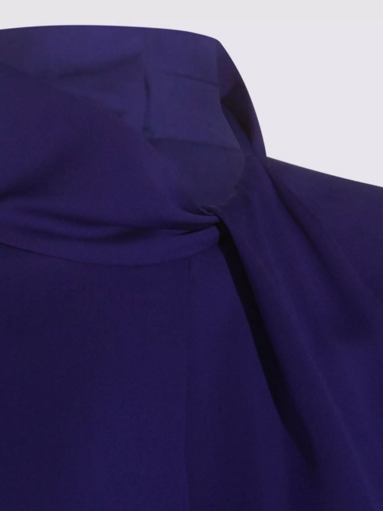 Tom Ford Long Sleeve High Neck Top With Back Pleat
