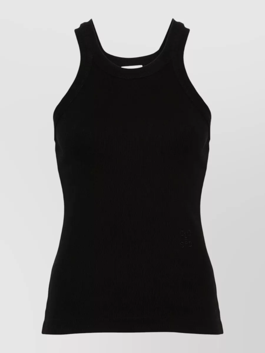 Closed Ribbed Tank Top