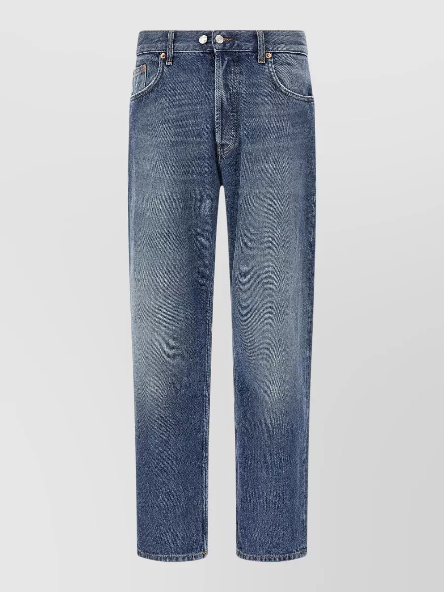 Department 5 denim musso straight-leg cropped jeans