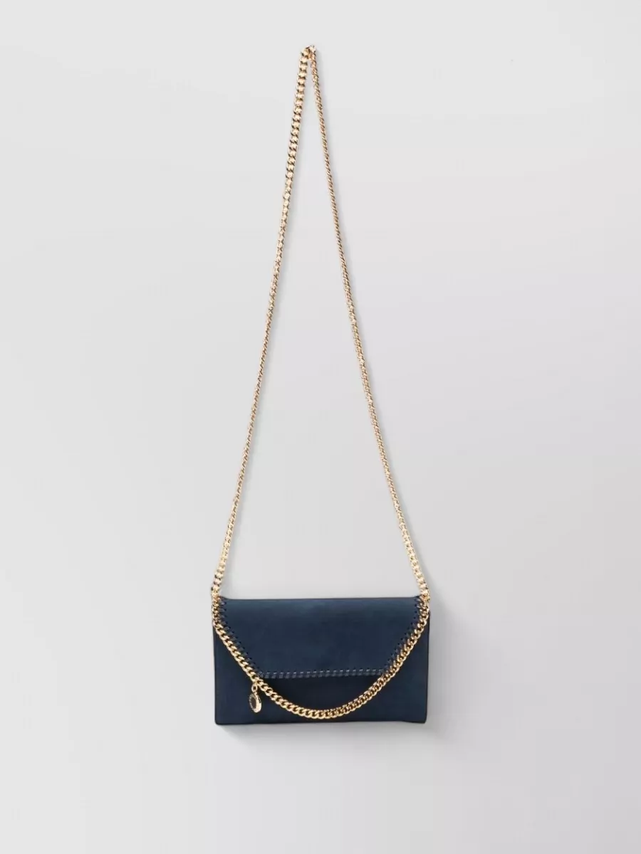 Stella Mccartney falabella suede-effect crossbody bag