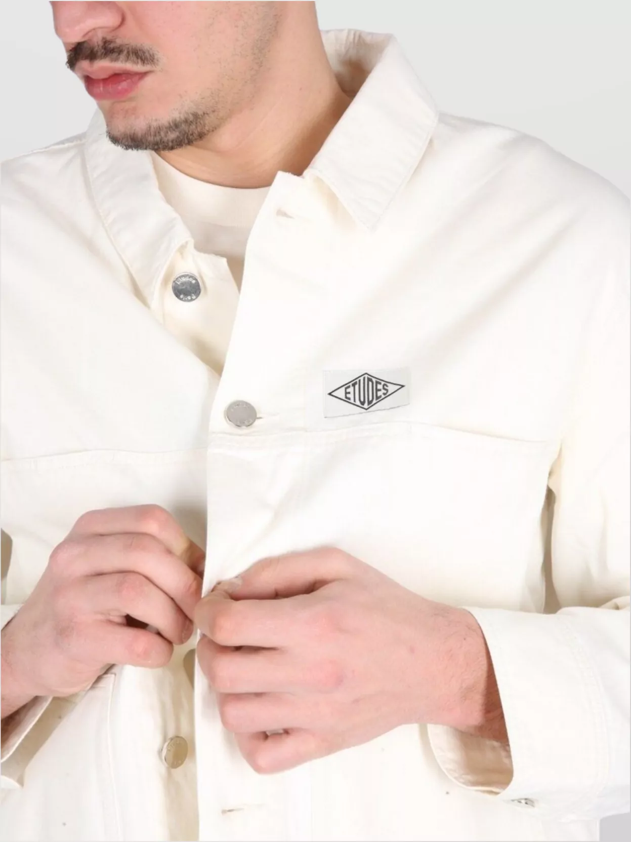 Études Shirt Jacket In Cotton