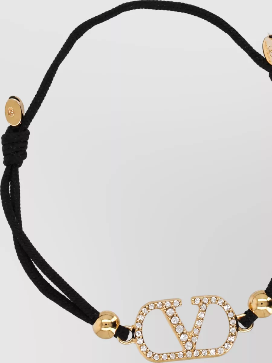 Valentino Garavani Crystal-Embellished Bracelet